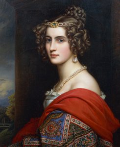 Ritratto di Amalia Von Schintling da Joseph Carl Stieler