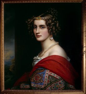 Ritratto di Amalie von Schintling da Joseph Carl Stieler