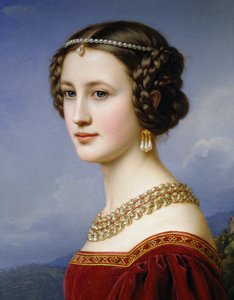 Ritratto di Cornelia Vetterlein da Joseph Carl Stieler