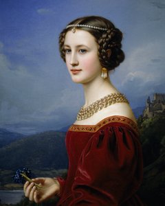 Ritratto di Cornelia Vetterlein da Joseph Carl Stieler