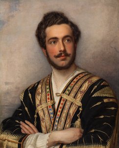Ritratto del Principe Grigory Grigorievich Gagarin 1810-1893, 1837-1839 da Joseph Carl Stieler