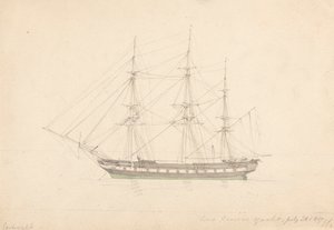 Lo Yacht di Lord Craven, 23 Luglio 1817