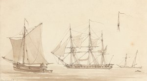 Schooner, corvetta e barca da pesca