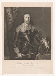 Ritratto di Francesco Tommaso di Savoia, principe di Carignano da Joseph Caspar