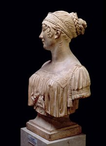Busto ritratto di Jeanne Delhorme, 1802 da Joseph Chinard