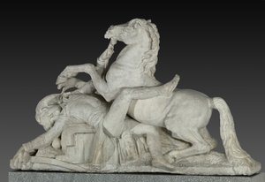 La morte del generale Louis Charles Antoine Desaix nella battaglia di Marengo il 14 giugno 1800 da Joseph Chinard