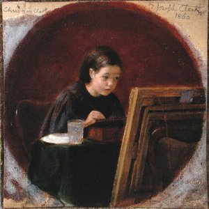 Ritratto di Christina Mary Clark, c.1860