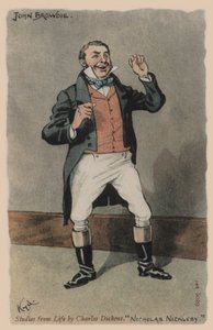 John Browdie, Nicholas Nickleby da Joseph Clayton  Clarke