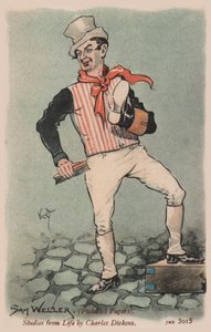 Sam Weller, Il Circolo Pickwick da Joseph Clayton  Clarke
