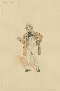 Harold Skimpole, c.1920s da Joseph Clayton Clarke