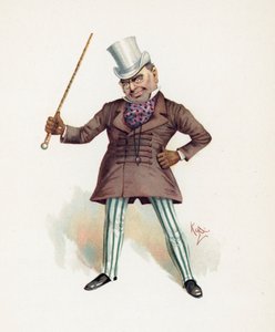 Maggiore Bagstock, illustrazione da 