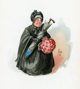 Mrs Gamp, illustrazione da 