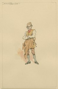 Simon Tappertit, c.1920 da Joseph Clayton Clarke