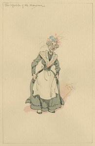 La padrona della villa, c.1920s da Joseph Clayton Clarke