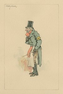 Trotty Veck - The Chimes, c.1920s da Joseph Clayton Clarke