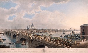 Città di Londra dal sud, 1802