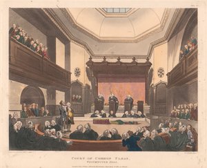 Corte di Common Pleas, Westminster Hall da Joseph Constantine Stadler