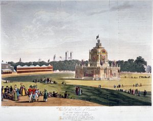 Green Park, Westminster, Londra, 1814 da Joseph Constantine Stadler