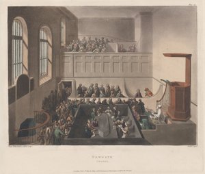 Cappella di Newgate, 1809 da Joseph Constantine Stadler