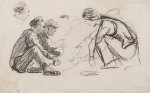 Figure sedute da Joseph Crawhall