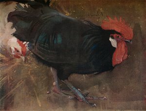 Il gallo nero, c1894 da Joseph Crawhall