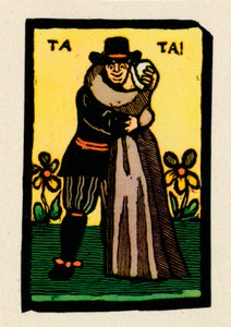 Il primo revival dello stile Chap-Book, 1885, 1946 da Joseph Crawhall