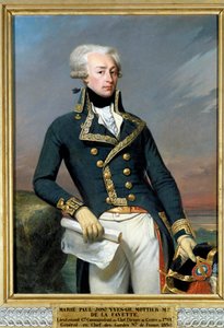 Ritratto di Gilbert du Motier, Marchese de Lafayette (1792) da Joseph Desire Court