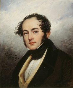 Ritratto di Paul de Kock da Joseph Desire Court
