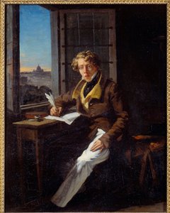 Ritratto del compositore Victor Rifus da Joseph Desire Court