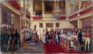 Il matrimonio del re Leopoldo I con la principessa d