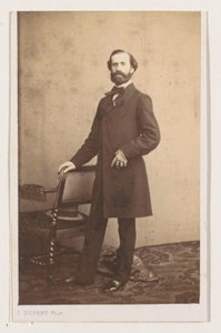 Ritratto del pittore Joseph Bellemans a figura intera da Joseph Dupont