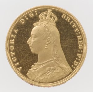Prova della sovrana della Regina Vittoria, 1887