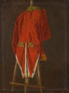 Studio di un cappotto appartenente a John, 11° conte di Westmorland da Joseph Edgar Boehm