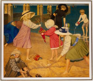 Sulla Spiaggia, Southwold da Joseph Edward Southall