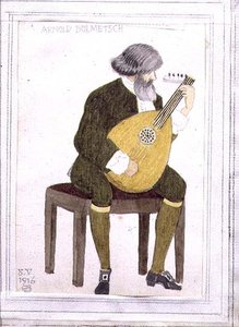 Ritratto di Arnold Dolmetsch