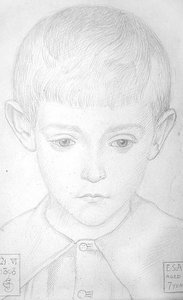 Ritratto di un ragazzo (ESA di 7 anni) da Joseph Edward Southall