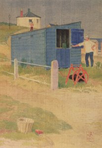 La capanna blu, 1923 da Joseph Edward Southall