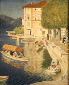Il molo, Orta da Joseph Edward Southall