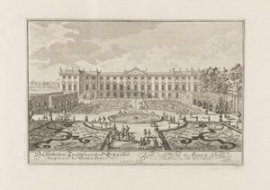 Il Palais Trautson a Vienna, 1719 da Joseph Emanuel Fischer von Erlach