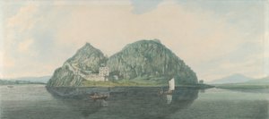Roccia di Dumbarton dal sud da Joseph Farington