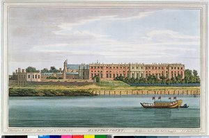 Hampton Court, inciso da J.C. Stadler da 