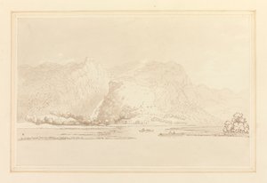 Cottage Lodore, Rocce e Cascata da Joseph Farington