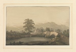 Ingresso a Keswick e Ponte da Joseph Farington