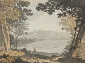 Vista di Skiddaw e Derwentwater