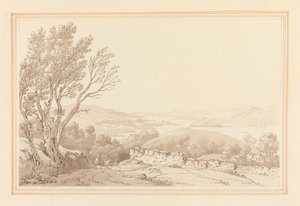Veduta su Windermere da sopra Barig da Joseph Farington