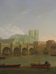 Abbazia e ponte di Westminster da Joseph Farington