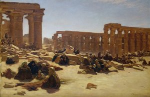 Rovine del tempio di Luxor da Joseph Farquharson