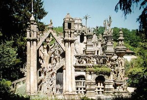 Le Palais Idéal, costruito 1879-1912 da Joseph Ferdinand Cheval