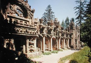 Le Palais Idéal, costruito 1879-1912 da Joseph Ferdinand Cheval
