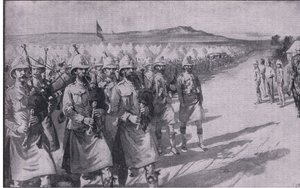 Funerale del generale Wauchope (litografia) da Joseph Finnemore